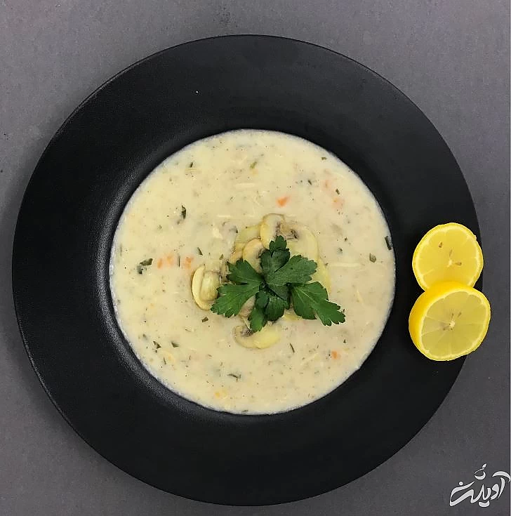 سوپ شیر ساده